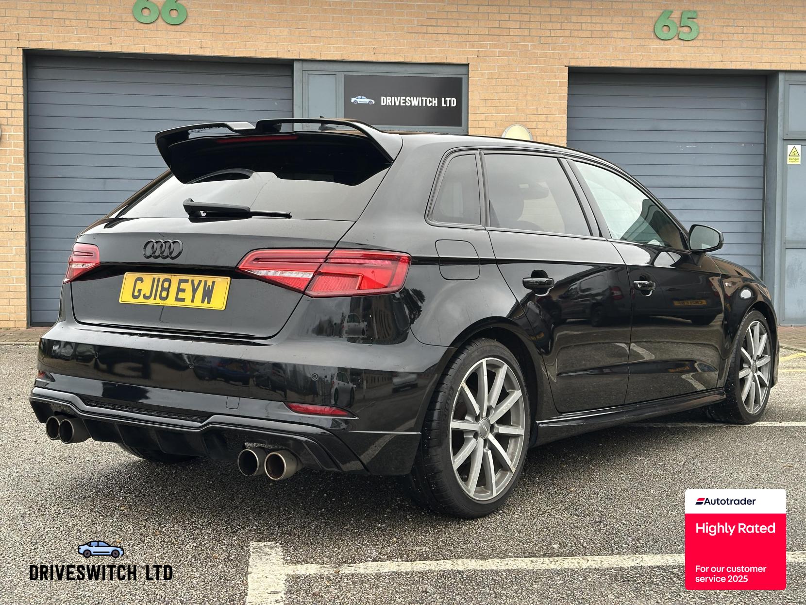 Audi A3 1.5 TFSI CoD Black Edition Sportback 5dr Petrol Manual Euro 6 (s/s) (150 ps)