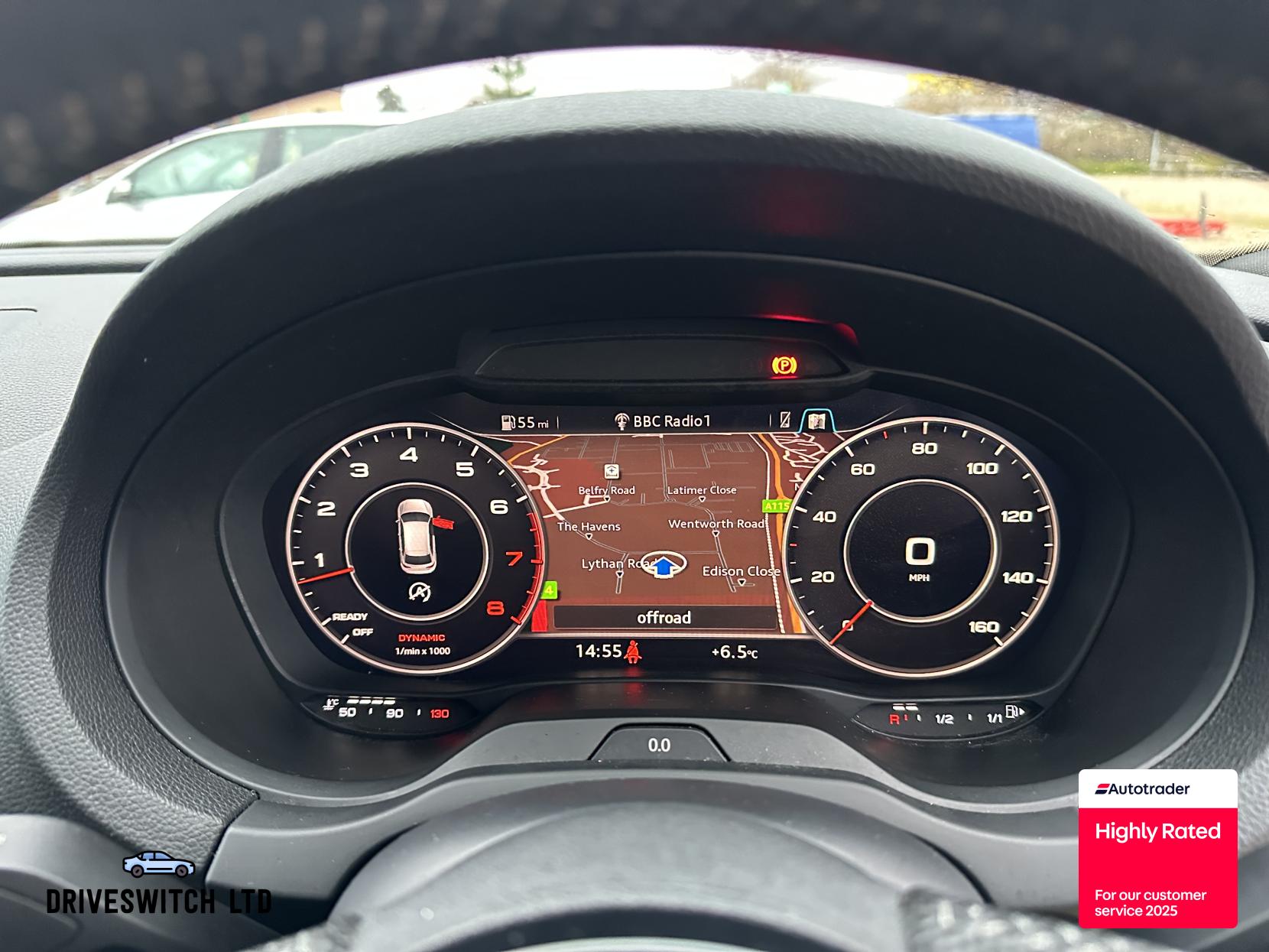 Audi A3 1.5 TFSI CoD Black Edition Sportback 5dr Petrol Manual Euro 6 (s/s) (150 ps)