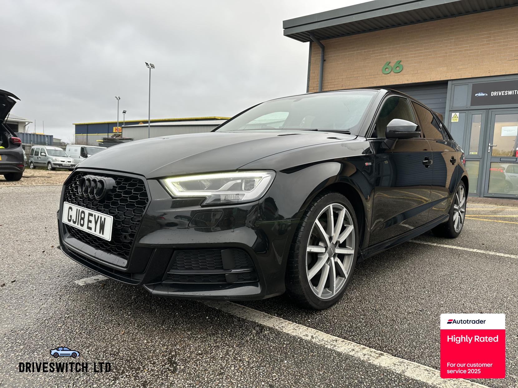 Audi A3 1.5 TFSI CoD Black Edition Sportback 5dr Petrol Manual Euro 6 (s/s) (150 ps)