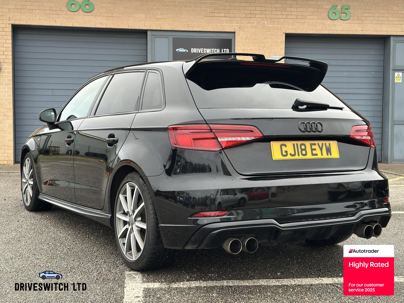 Audi A3 1.5 TFSI CoD Black Edition Sportback 5dr Petrol Manual Euro 6 (s/s) (150 ps)