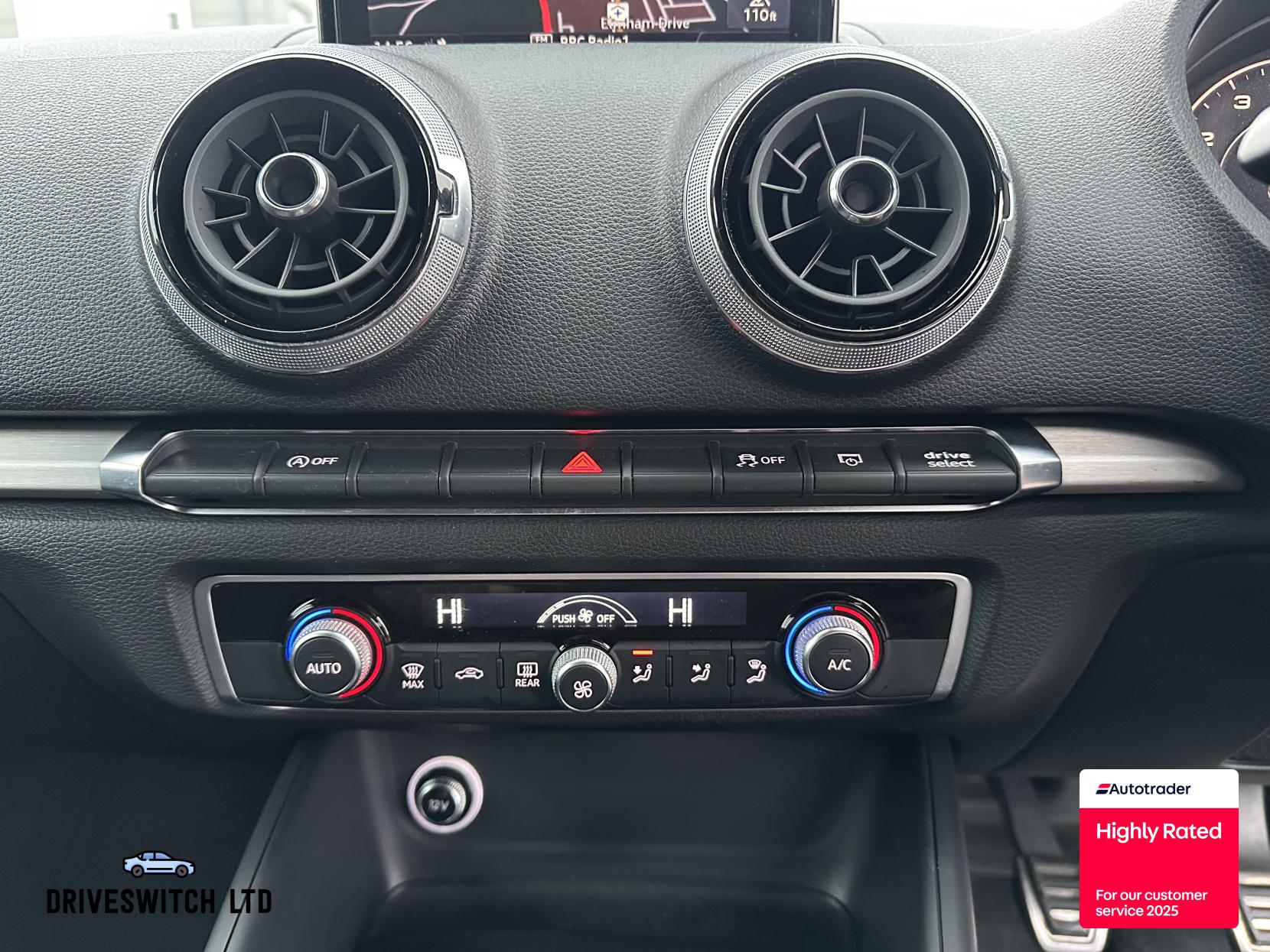 Audi A3 1.5 TFSI CoD Black Edition Sportback 5dr Petrol Manual Euro 6 (s/s) (150 ps)