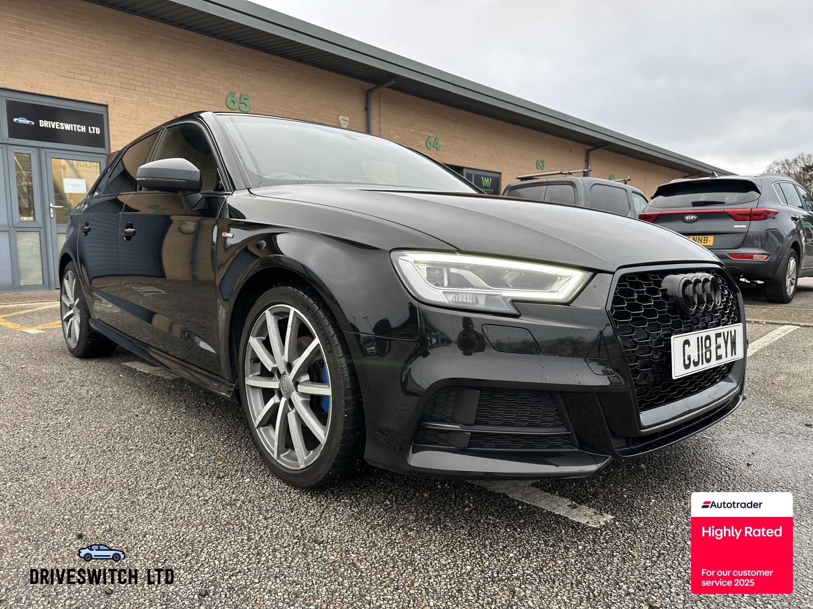 Audi A3 1.5 TFSI CoD Black Edition Sportback 5dr Petrol Manual Euro 6 (s/s) (150 ps)