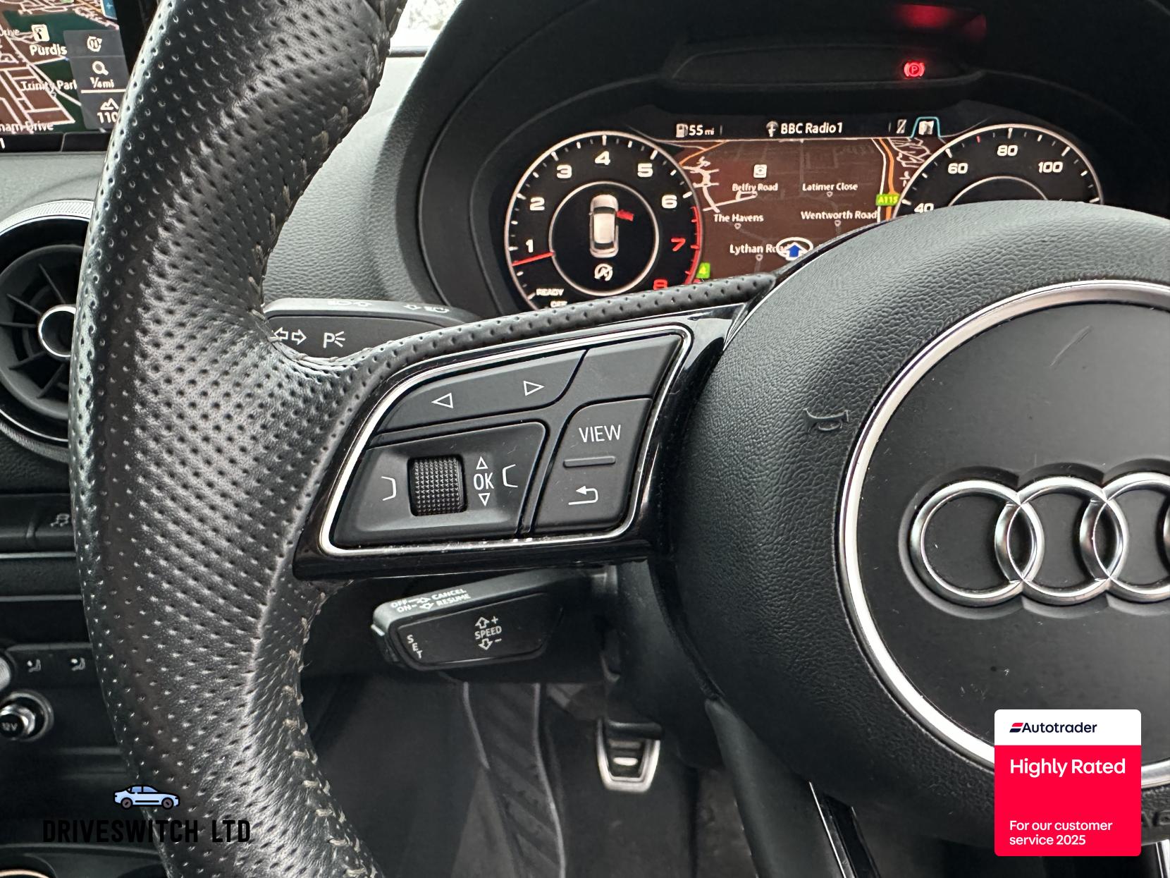 Audi A3 1.5 TFSI CoD Black Edition Sportback 5dr Petrol Manual Euro 6 (s/s) (150 ps)