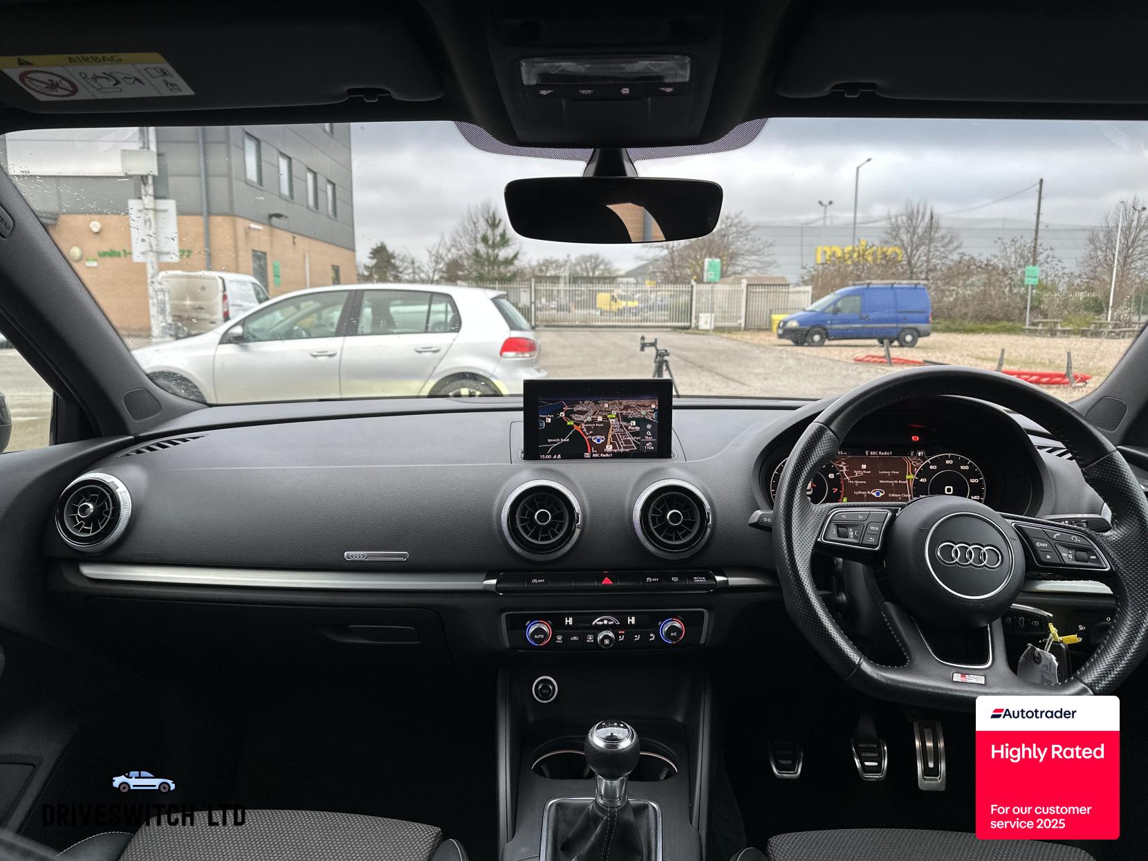 Audi A3 1.5 TFSI CoD Black Edition Sportback 5dr Petrol Manual Euro 6 (s/s) (150 ps)