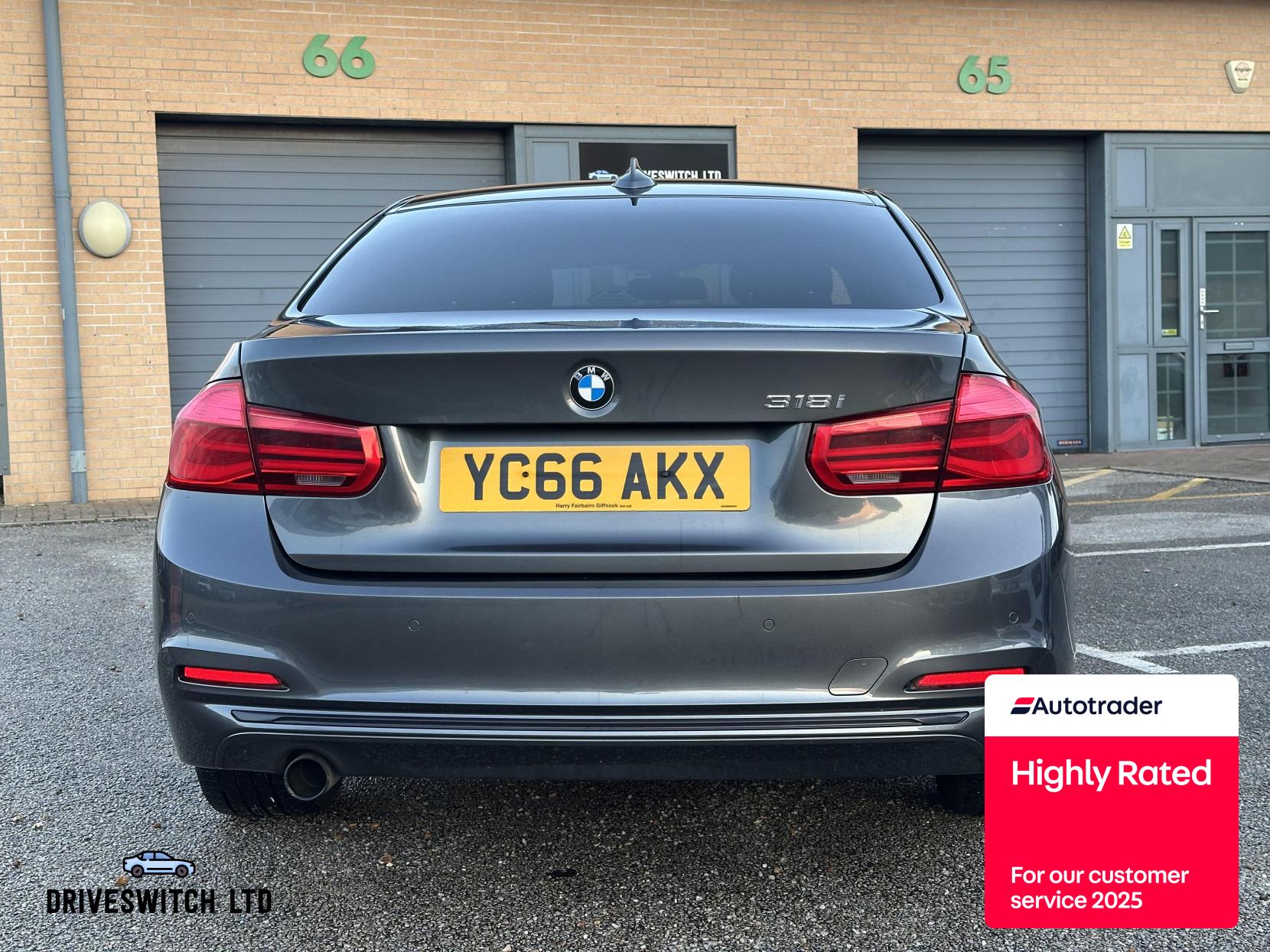 BMW 3 Series 1.5 318i Sport Saloon 4dr Petrol Manual Euro 6 (s/s) (136 ps)