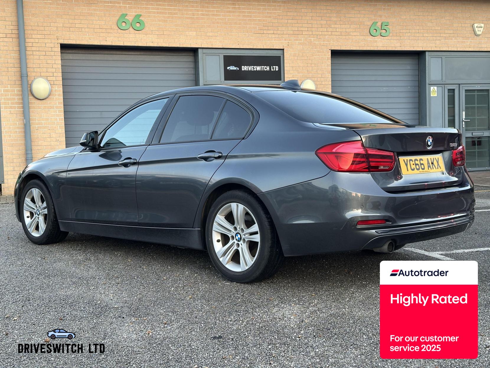 BMW 3 Series 1.5 318i Sport Saloon 4dr Petrol Manual Euro 6 (s/s) (136 ps)