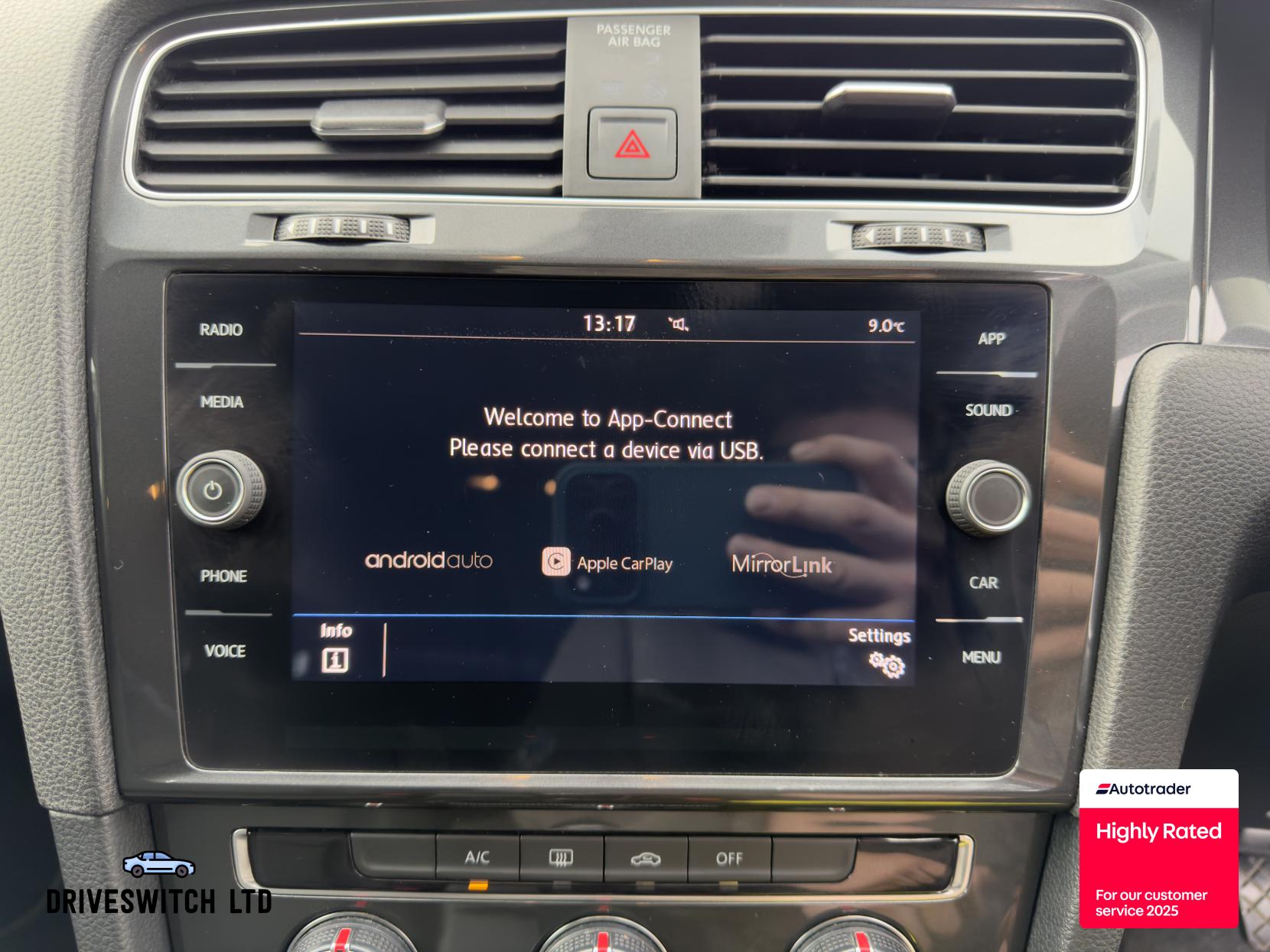 Volkswagen Golf 1.0 TSI SE Hatchback 5dr Petrol Manual Euro 6 (s/s) (115 ps)