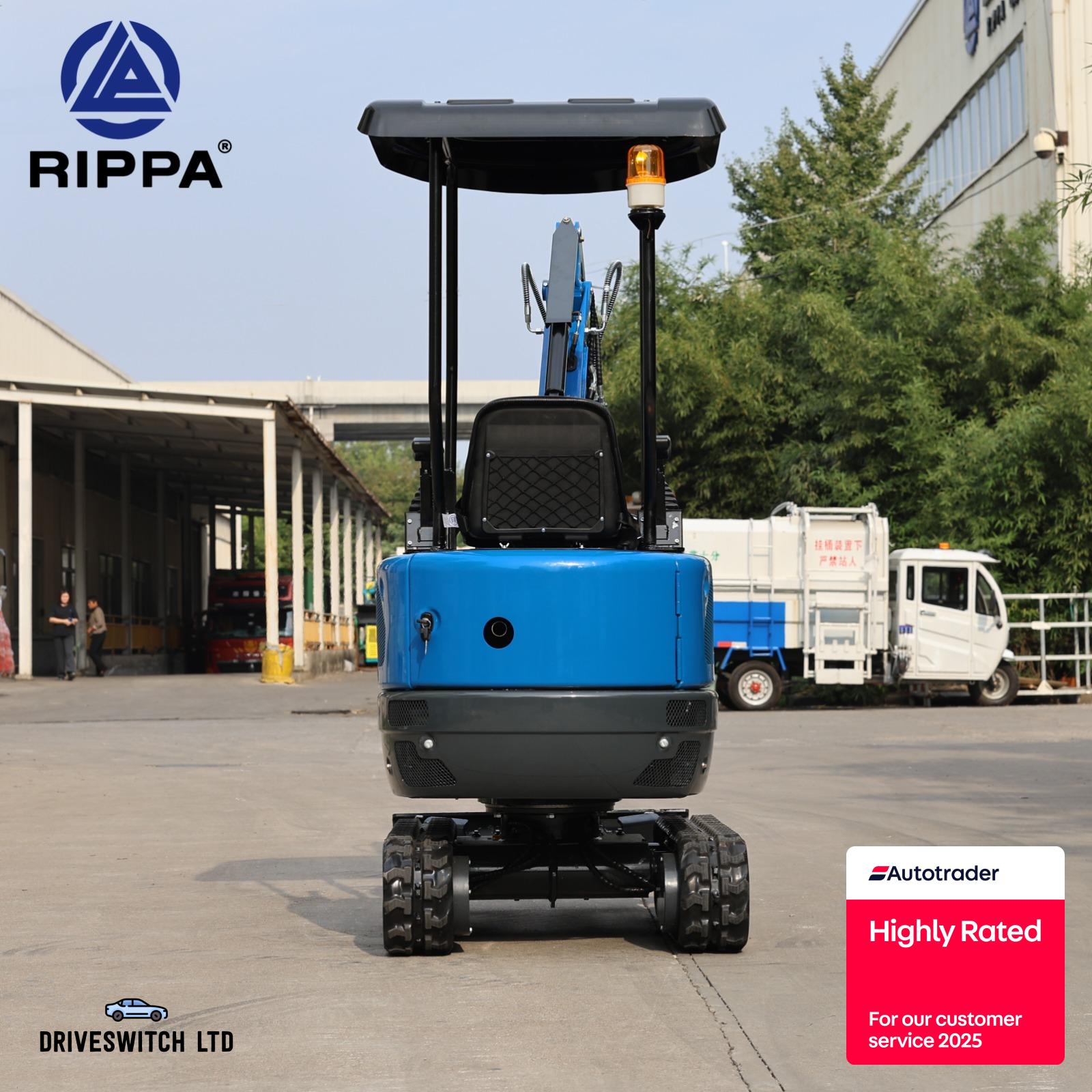 Brand New RIPPA  R10 Mini digger / excavator