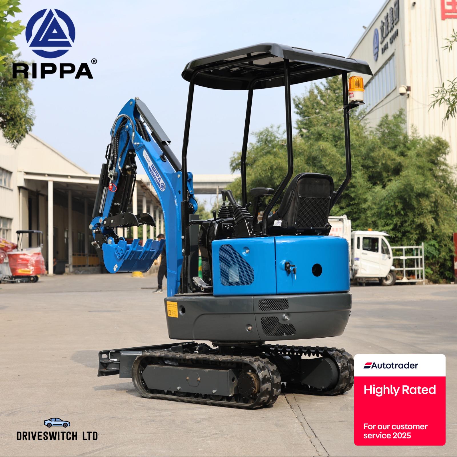 Brand New RIPPA  R10 Mini digger / excavator