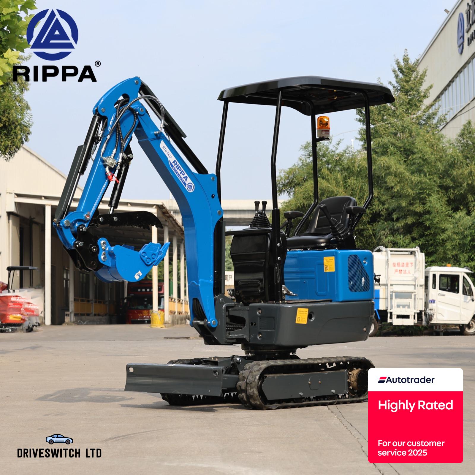 Brand New RIPPA  R10 Mini digger / excavator