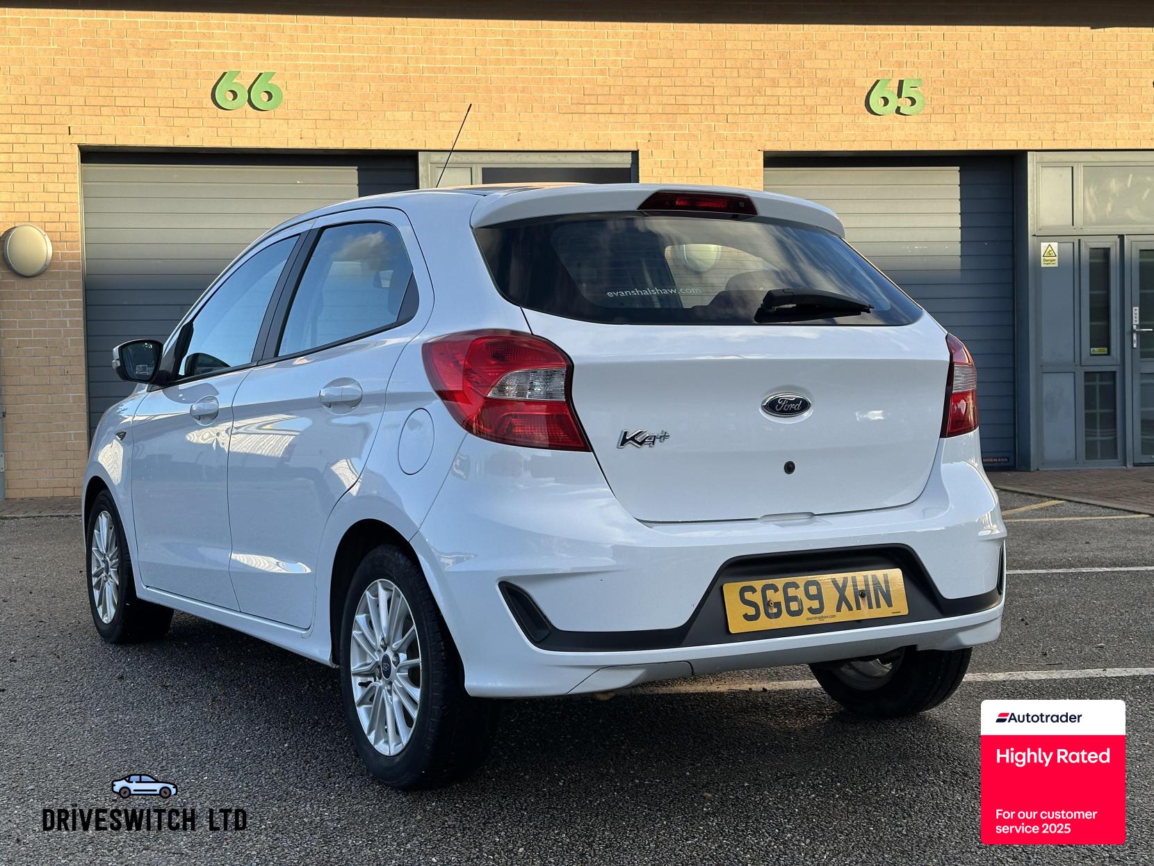 Ford Ka+ 1.2 Ti-VCT Zetec Hatchback 5dr Petrol Manual Euro 6 (s/s) (85 ps)