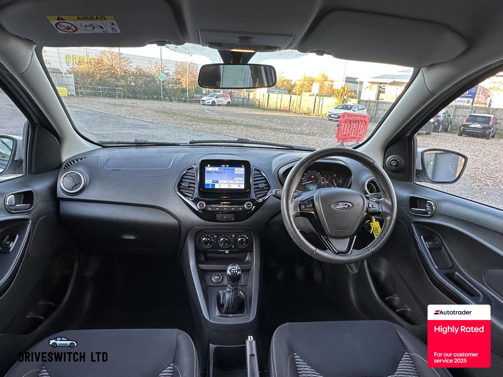 Ford Ka+ 1.2 Ti-VCT Zetec Hatchback 5dr Petrol Manual Euro 6 (s/s) (85 ps)