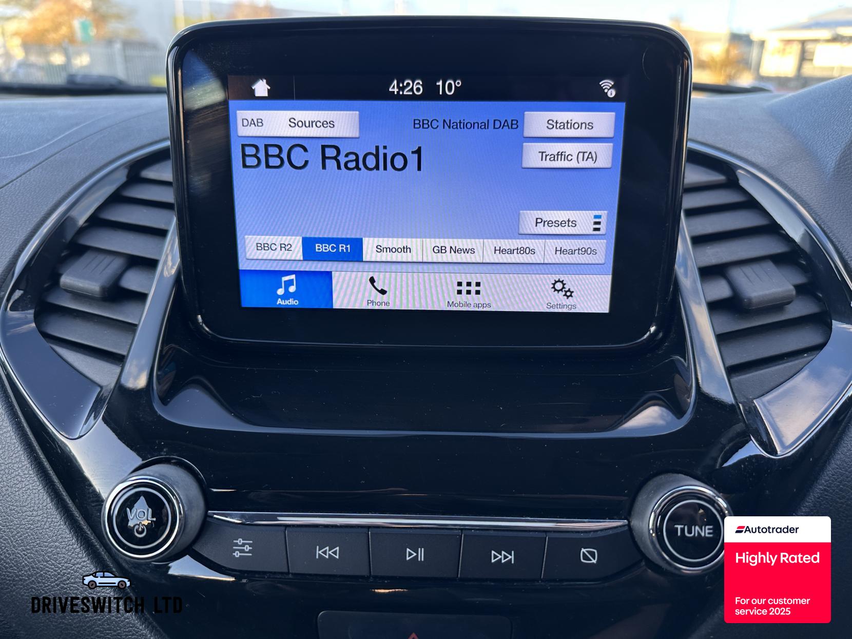 Ford Ka+ 1.2 Ti-VCT Zetec Hatchback 5dr Petrol Manual Euro 6 (s/s) (85 ps)