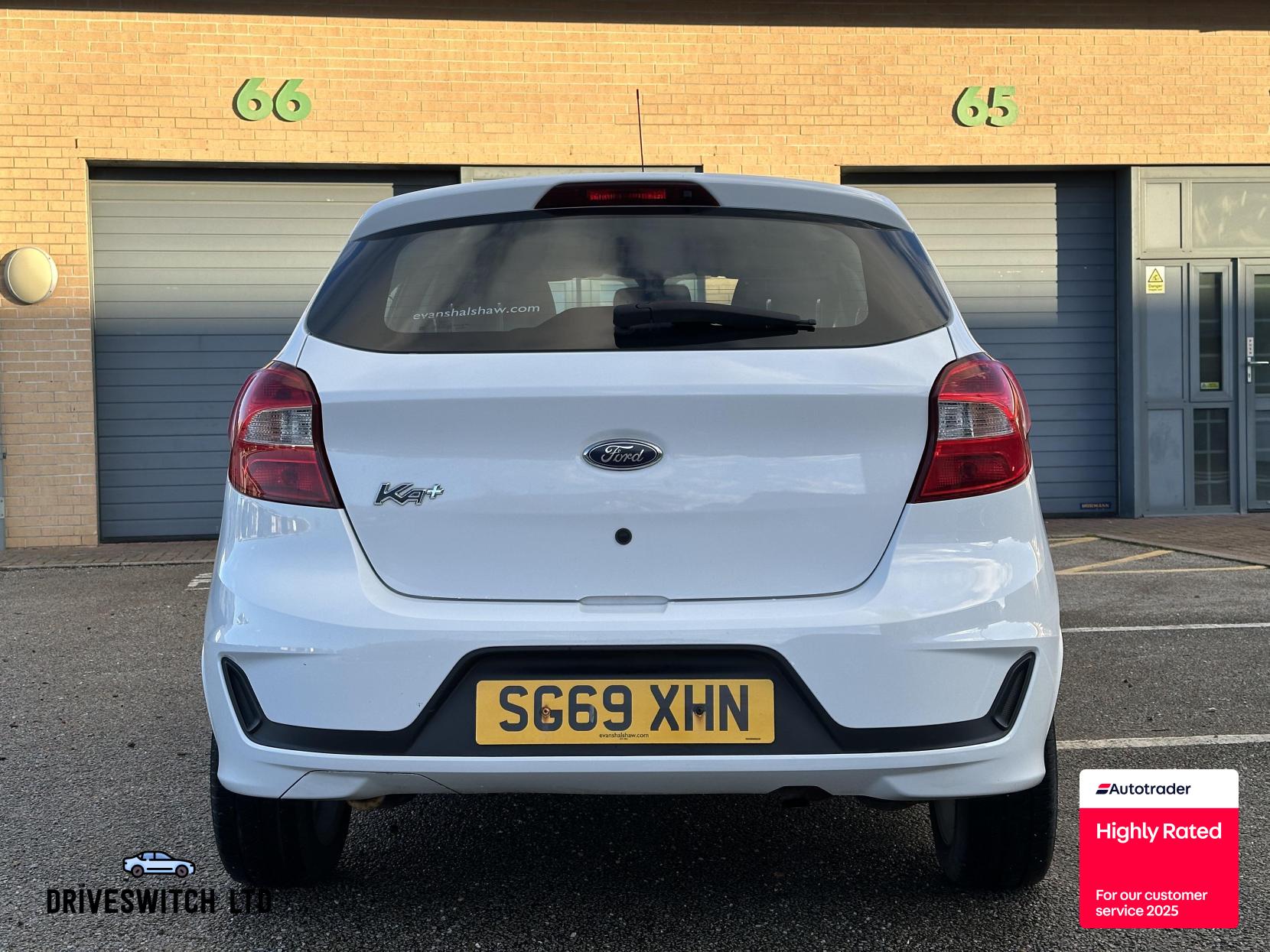 Ford Ka+ 1.2 Ti-VCT Zetec Hatchback 5dr Petrol Manual Euro 6 (s/s) (85 ps)