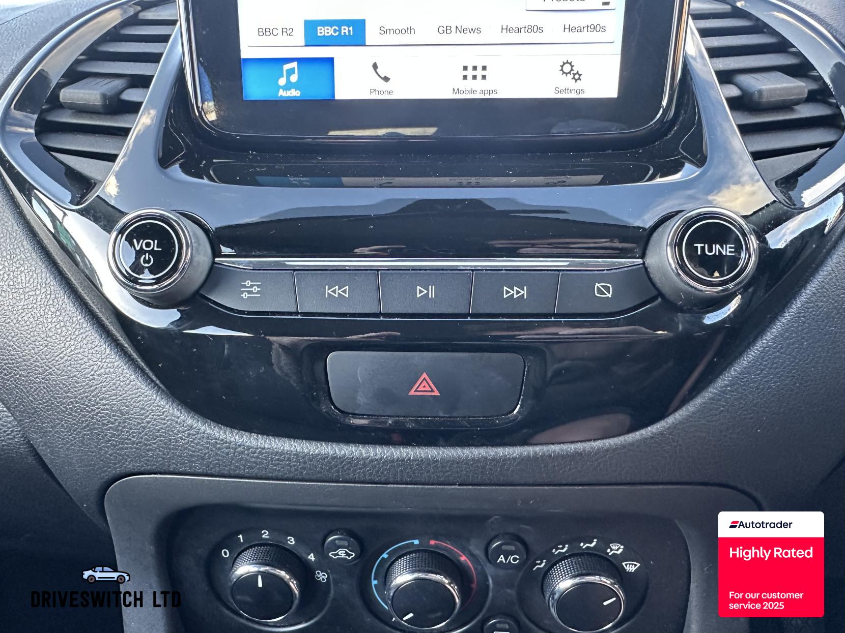 Ford Ka+ 1.2 Ti-VCT Zetec Hatchback 5dr Petrol Manual Euro 6 (s/s) (85 ps)