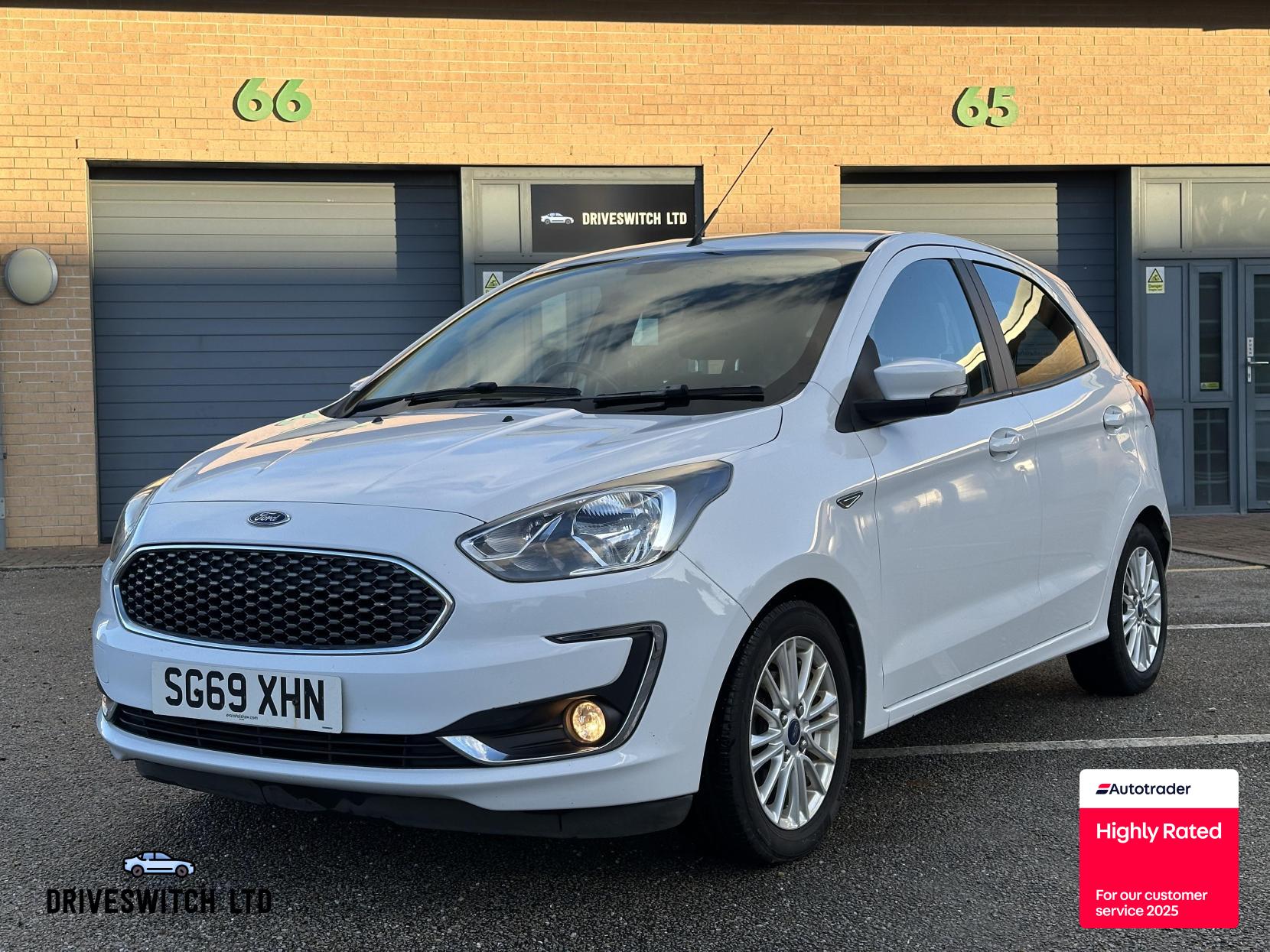 Ford Ka+ 1.2 Ti-VCT Zetec Hatchback 5dr Petrol Manual Euro 6 (s/s) (85 ps)