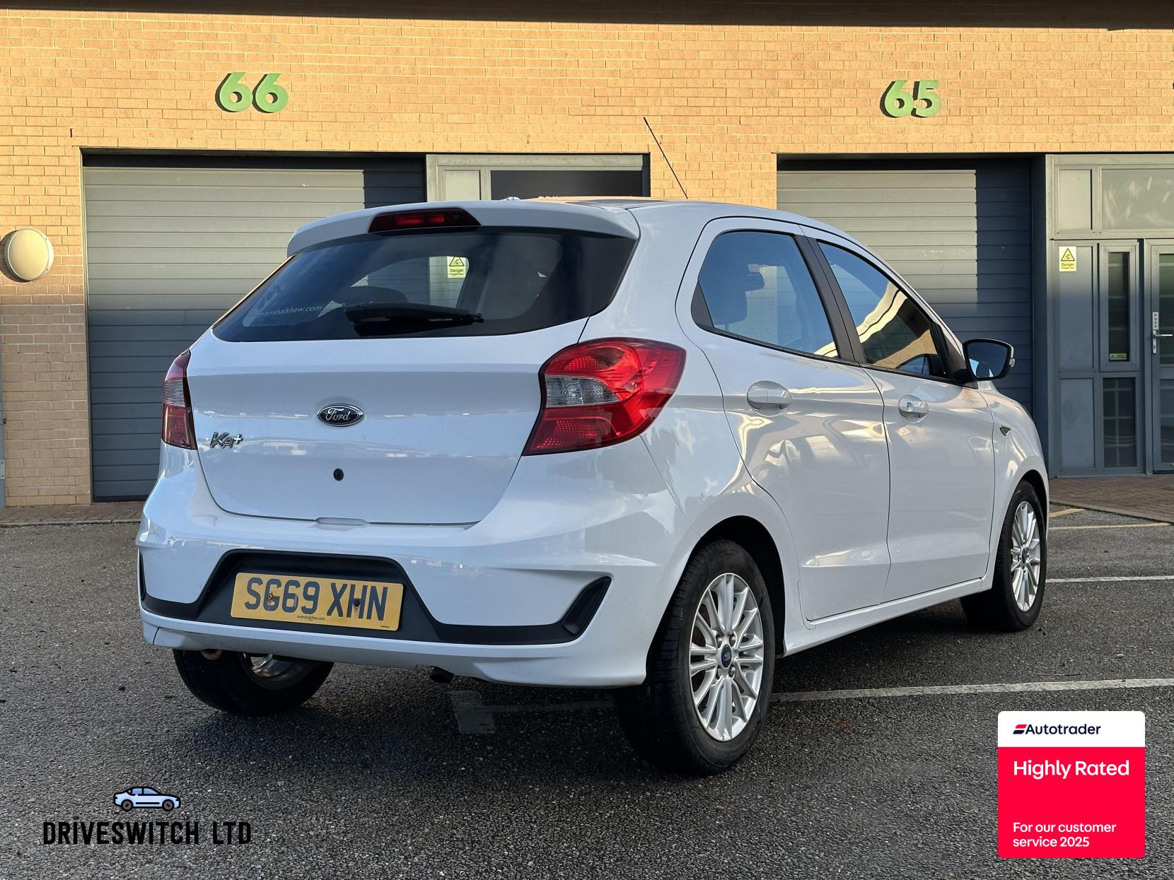 Ford Ka+ 1.2 Ti-VCT Zetec Hatchback 5dr Petrol Manual Euro 6 (s/s) (85 ps)