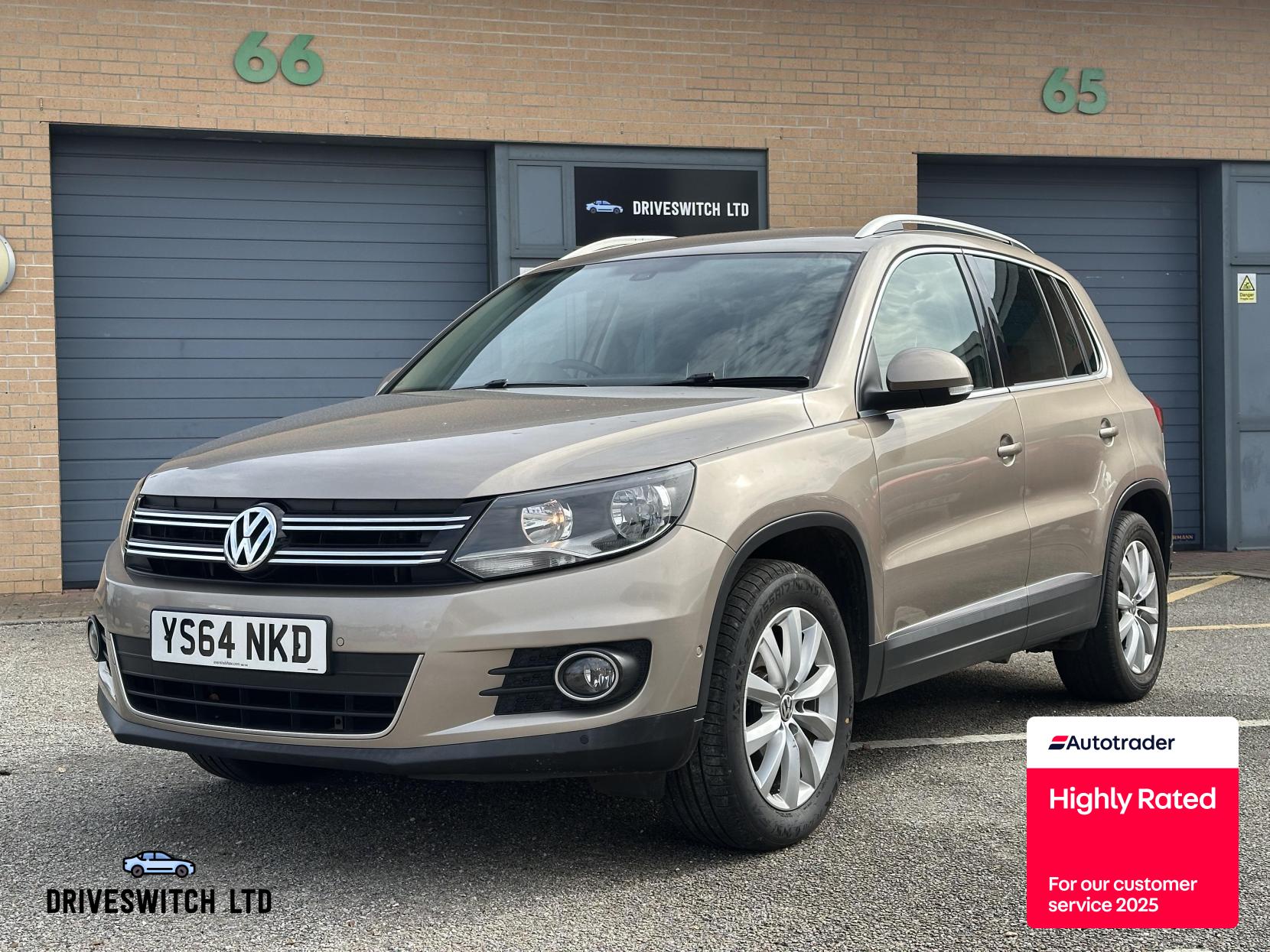 Volkswagen Tiguan 2.0 TDI BlueMotion Tech Match SUV 5dr Diesel Manual 4WD Euro 5 (s/s) (140 ps)