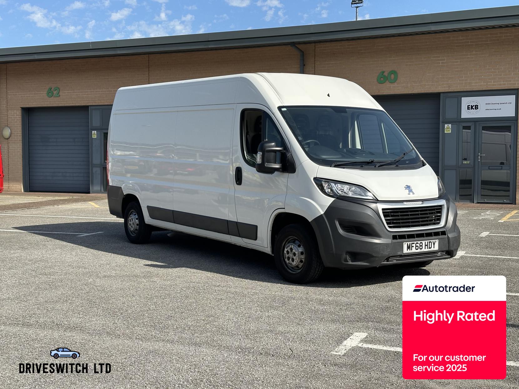 Peugeot Boxer 2.0 BlueHDi 335 Professional Panel Van 5dr Diesel Manual L3 H2 Euro 6 (130 ps)