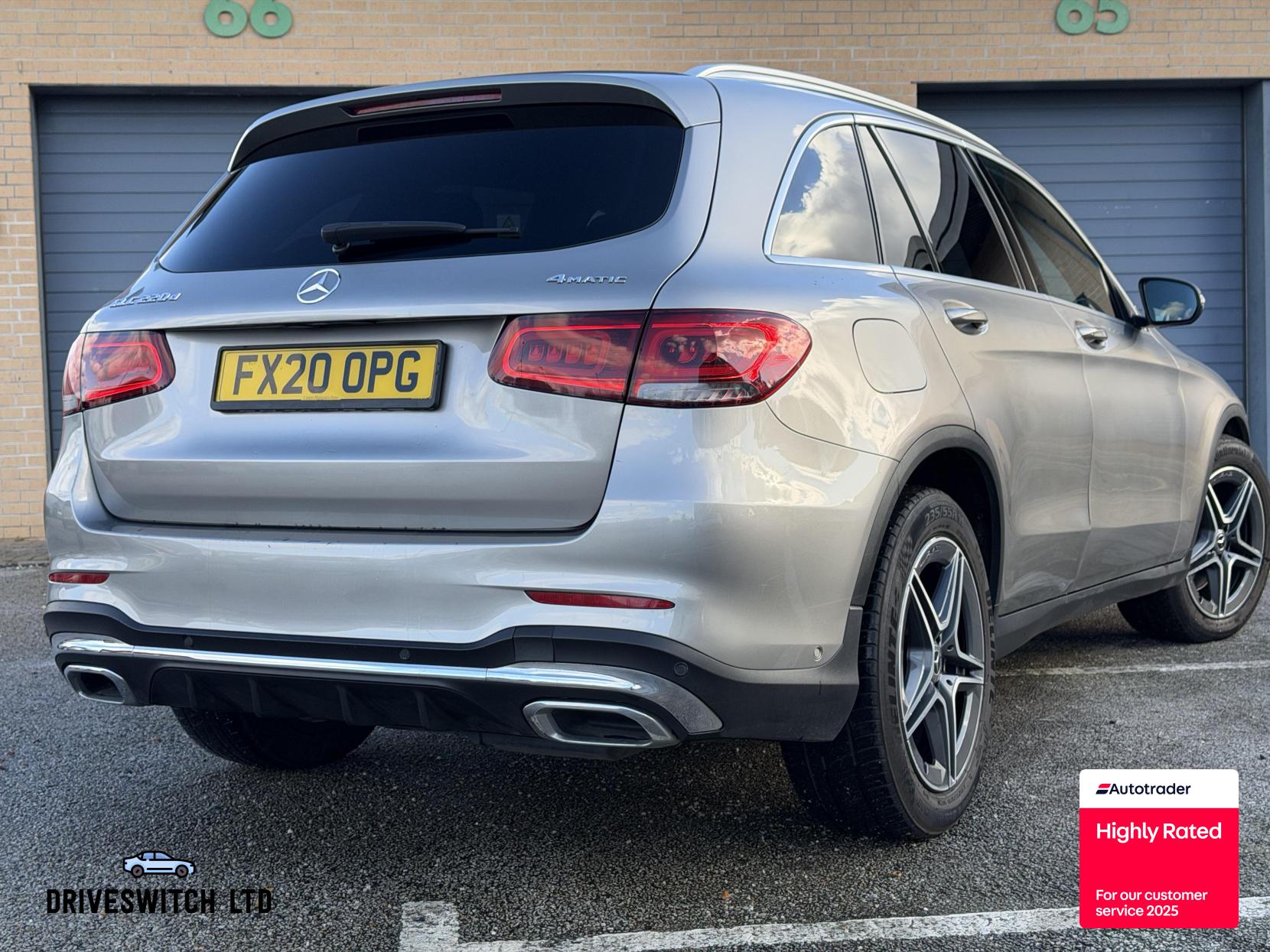 Mercedes-Benz GLC 2.0 GLC220d AMG Line SUV 5dr Diesel G-Tronic+ 4MATIC Euro 6 (s/s) (194 ps)