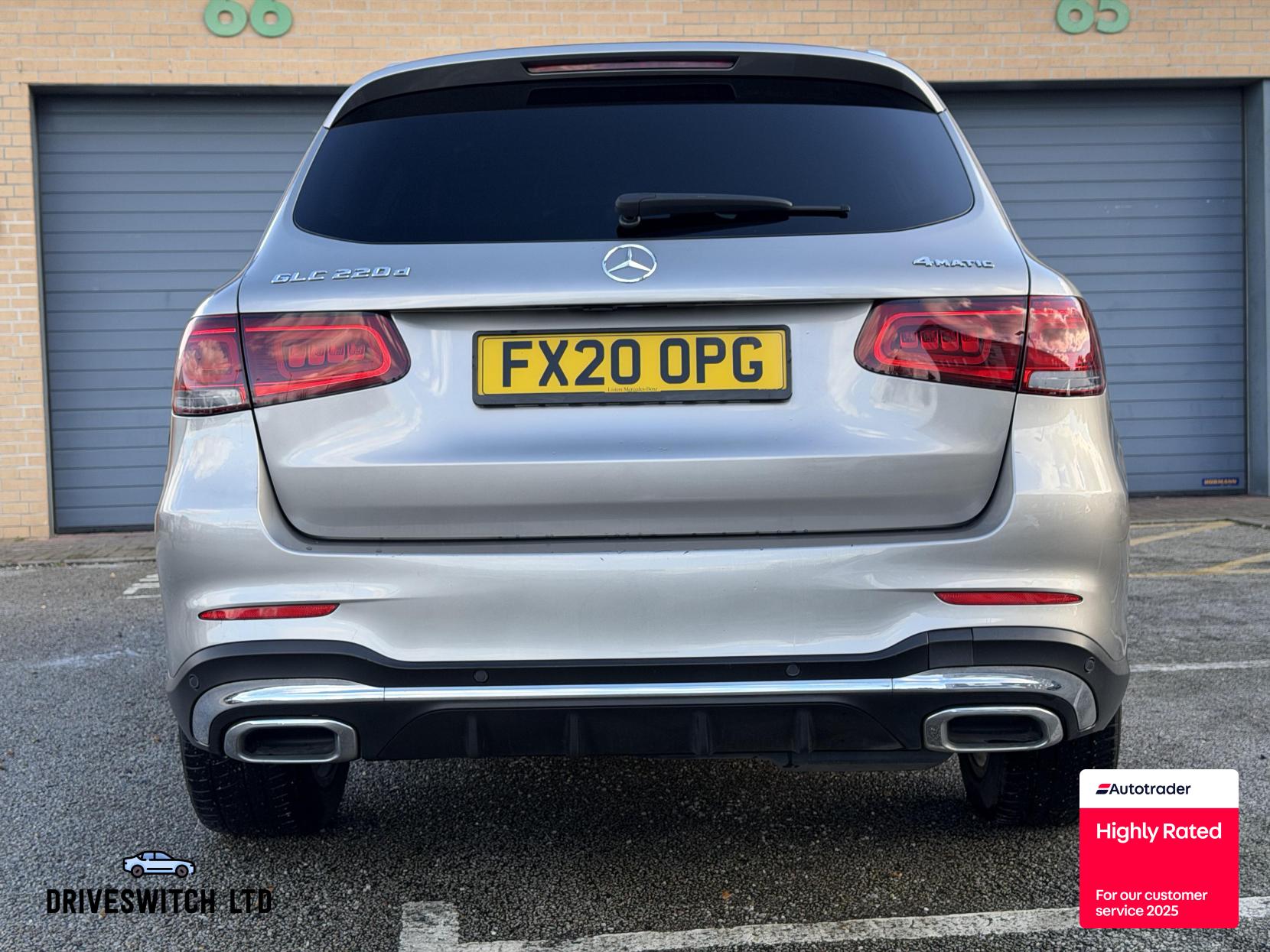 Mercedes-Benz GLC 2.0 GLC220d AMG Line SUV 5dr Diesel G-Tronic+ 4MATIC Euro 6 (s/s) (194 ps)