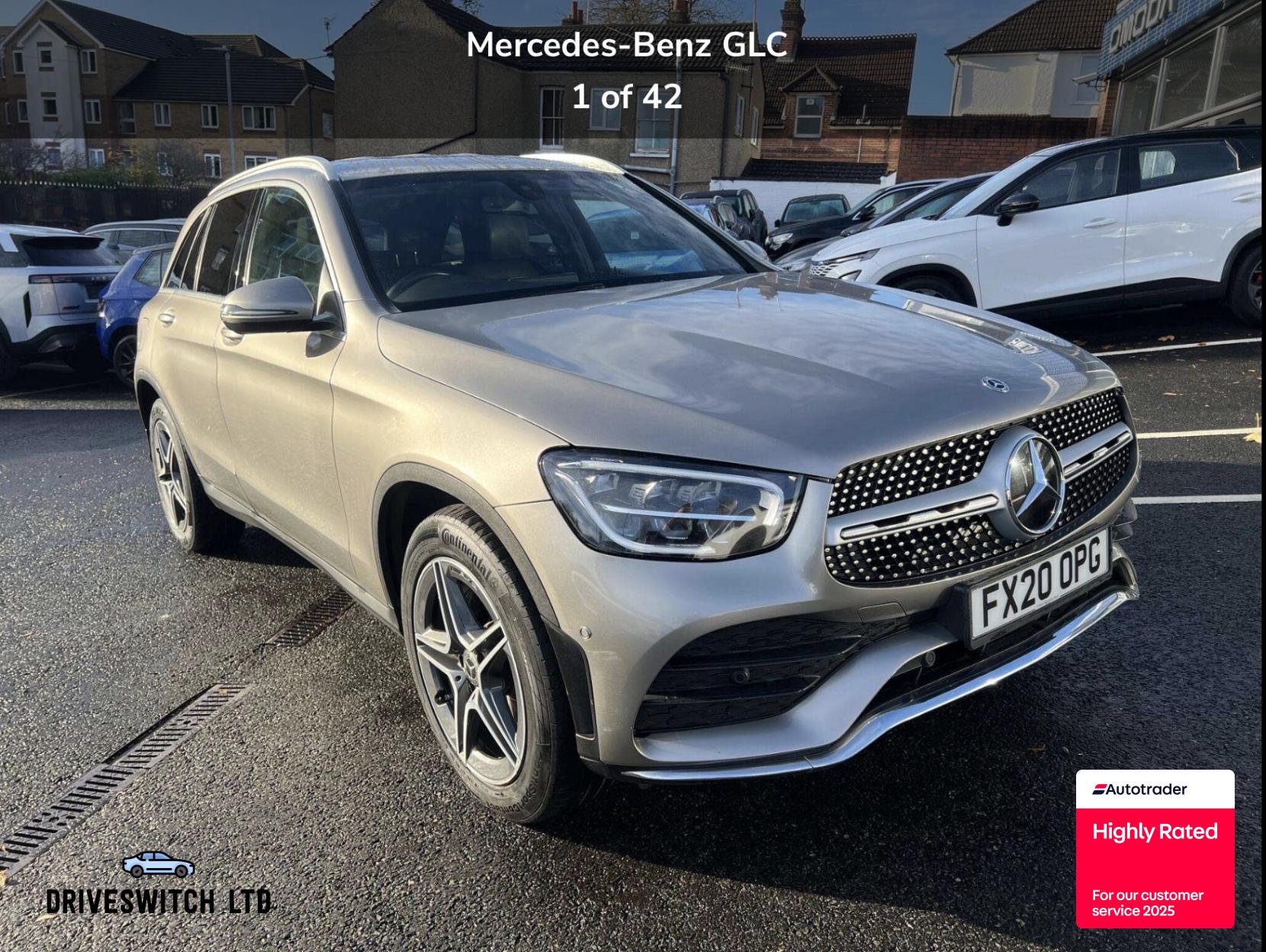 Mercedes-Benz GLC 2.0 GLC220d AMG Line SUV 5dr Diesel G-Tronic+ 4MATIC Euro 6 (s/s) (194 ps)