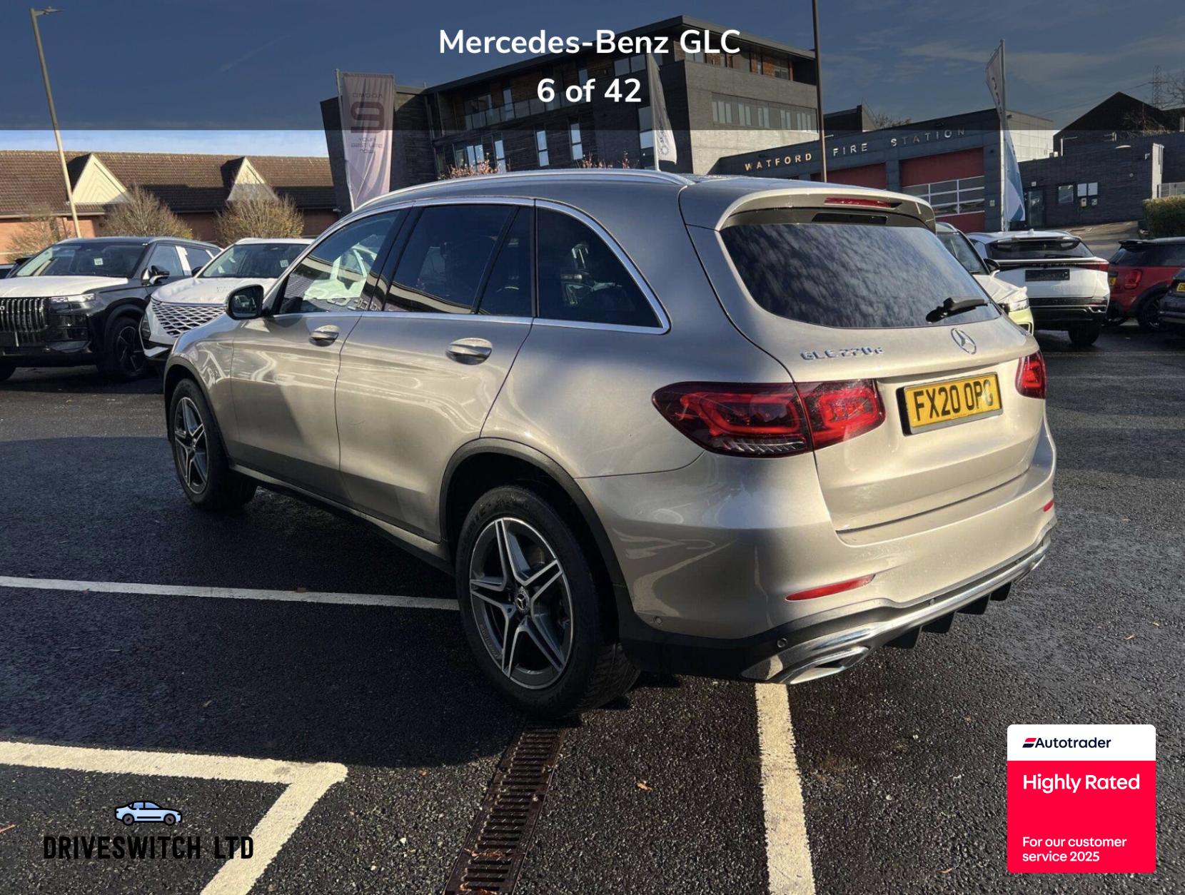 Mercedes-Benz GLC 2.0 GLC220d AMG Line SUV 5dr Diesel G-Tronic+ 4MATIC Euro 6 (s/s) (194 ps)