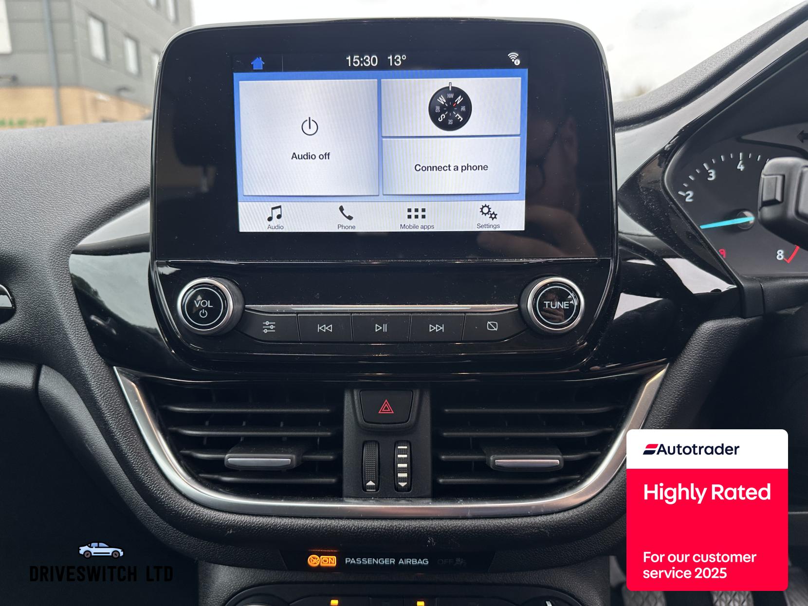 Ford Fiesta 1.1 Ti-VCT Zetec Hatchback 5dr Petrol Manual Euro 6 (s/s) (85 ps)