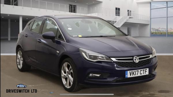 Vauxhall Astra 1.6 CDTi BlueInjection SRi Nav Hatchback 5dr Diesel Manual Euro 6 (s/s) (136 ps)
