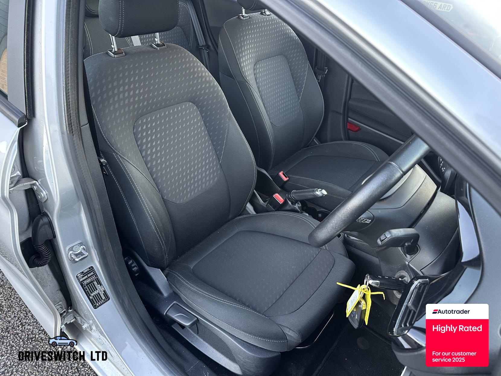 Ford Fiesta 1.1 Ti-VCT Zetec Hatchback 5dr Petrol Manual Euro 6 (s/s) (85 ps)