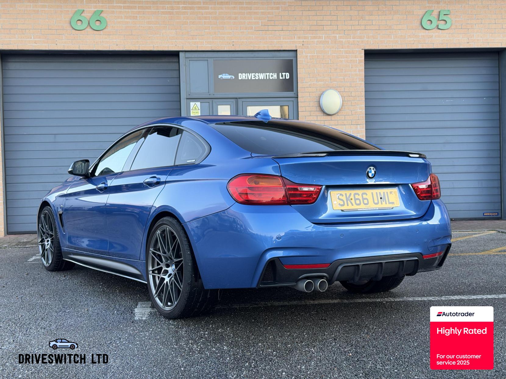BMW 4 Series Gran Coupe 2.0 420d M Sport Hatchback 5dr Diesel Auto Euro 6 (s/s) (190 ps)