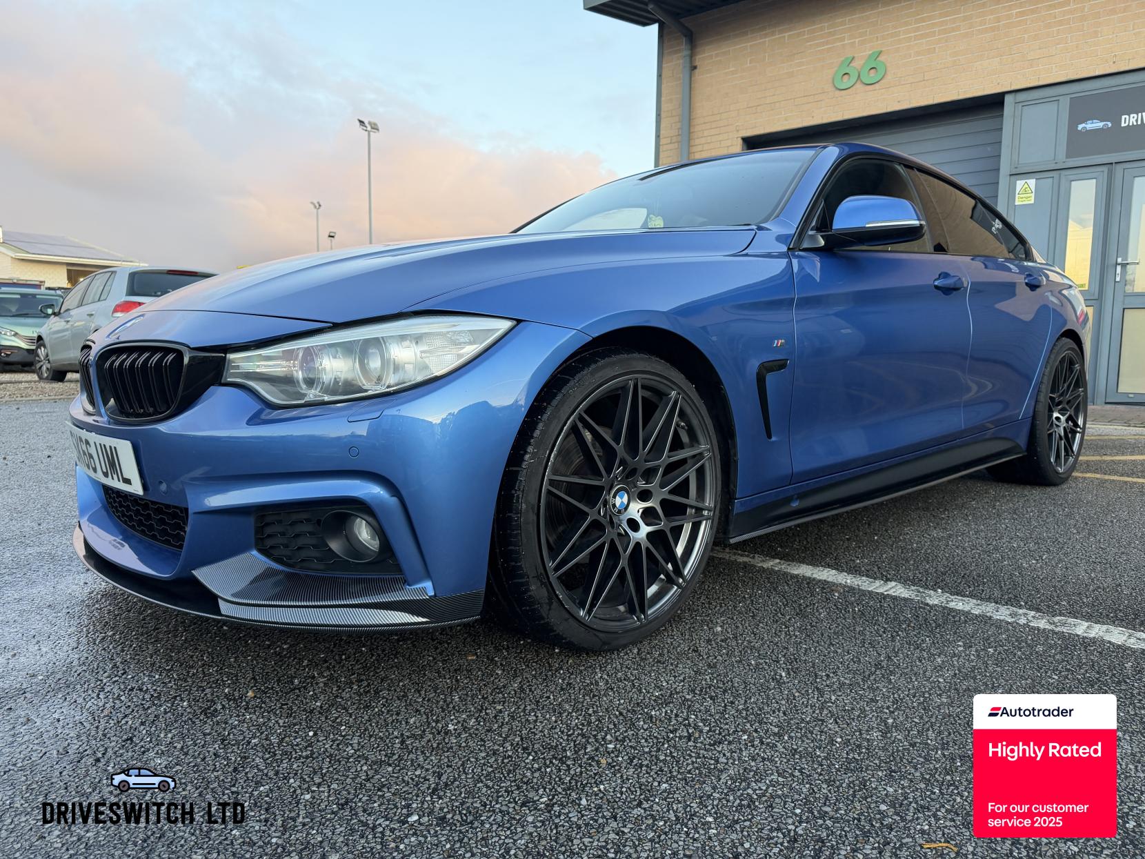 BMW 4 Series Gran Coupe 2.0 420d M Sport Hatchback 5dr Diesel Auto Euro 6 (s/s) (190 ps)