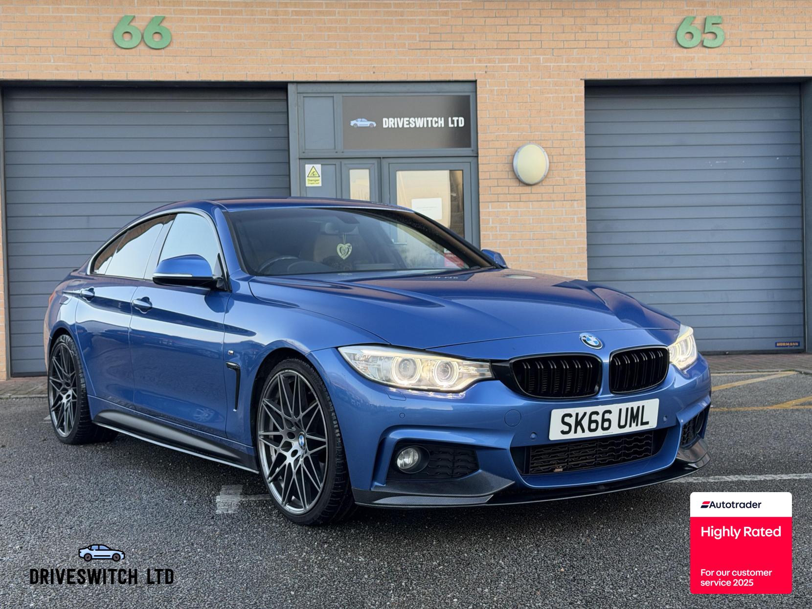 BMW 4 Series Gran Coupe 2.0 420d M Sport Hatchback 5dr Diesel Auto Euro 6 (s/s) (190 ps)