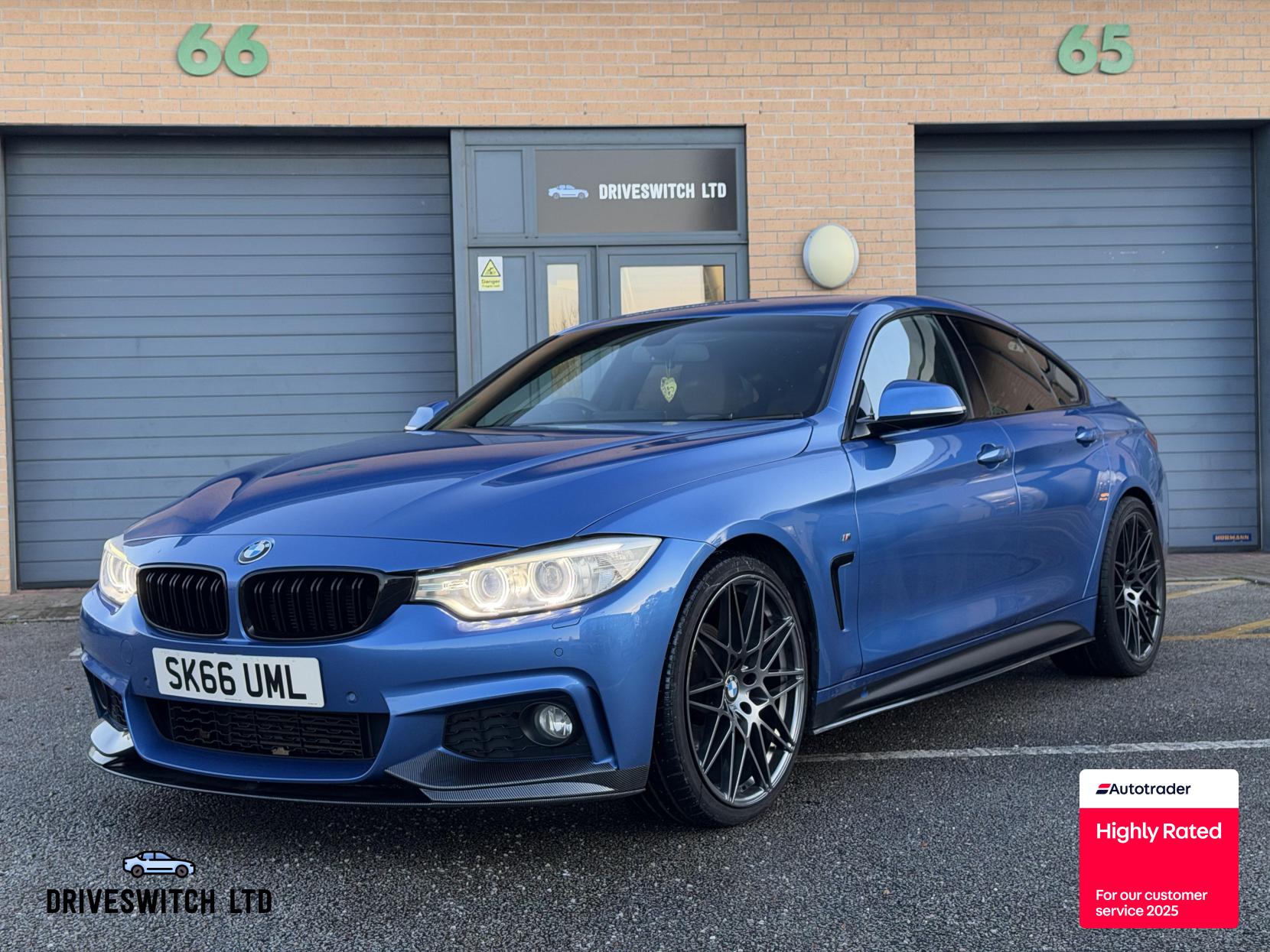 BMW 4 Series Gran Coupe 2.0 420d M Sport Hatchback 5dr Diesel Auto Euro 6 (s/s) (190 ps)