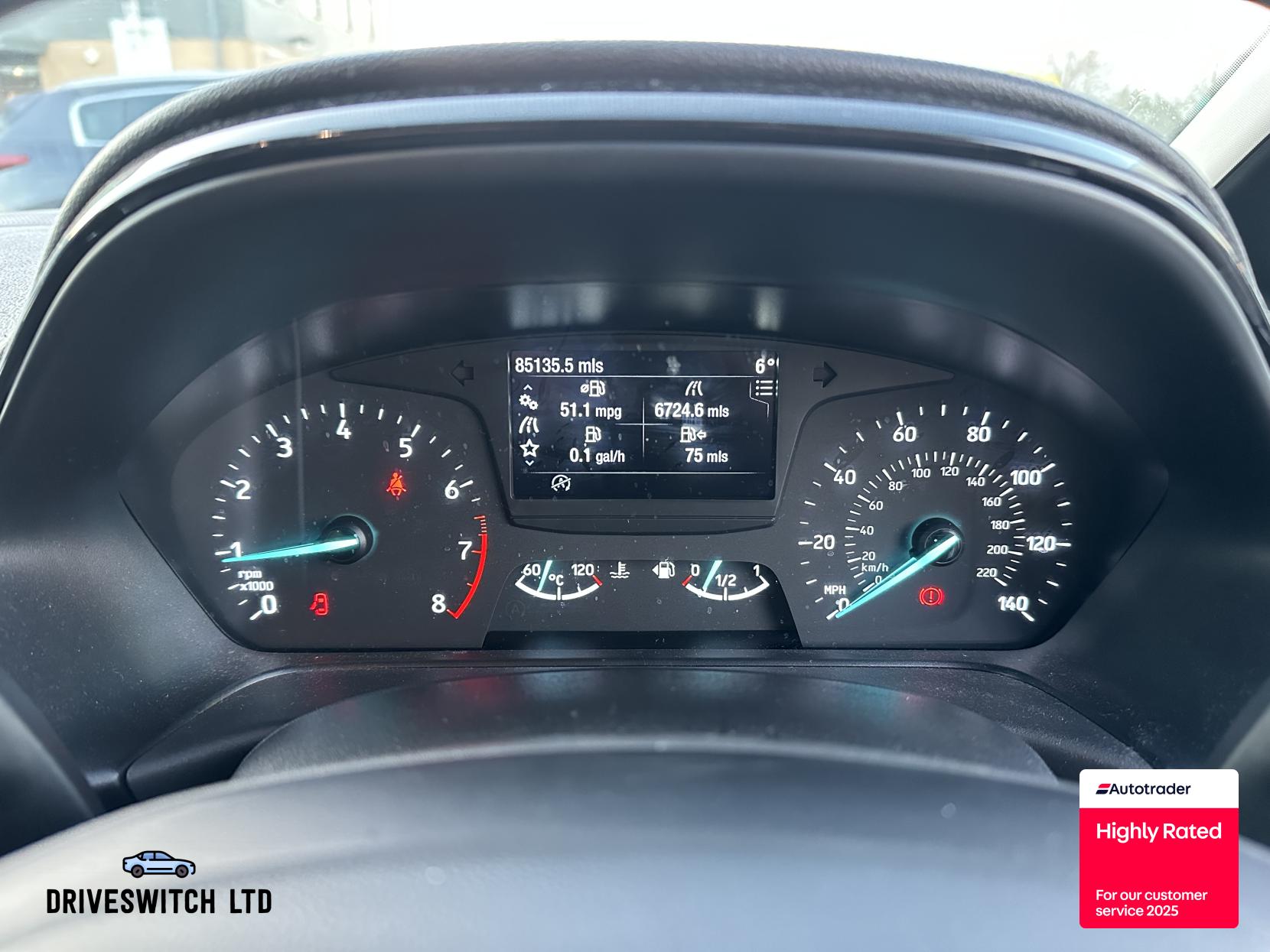 Ford Fiesta 1.1 Ti-VCT Zetec Hatchback 5dr Petrol Manual Euro 6 (s/s) (85 ps)